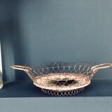 Dish in barbotine late 19th century