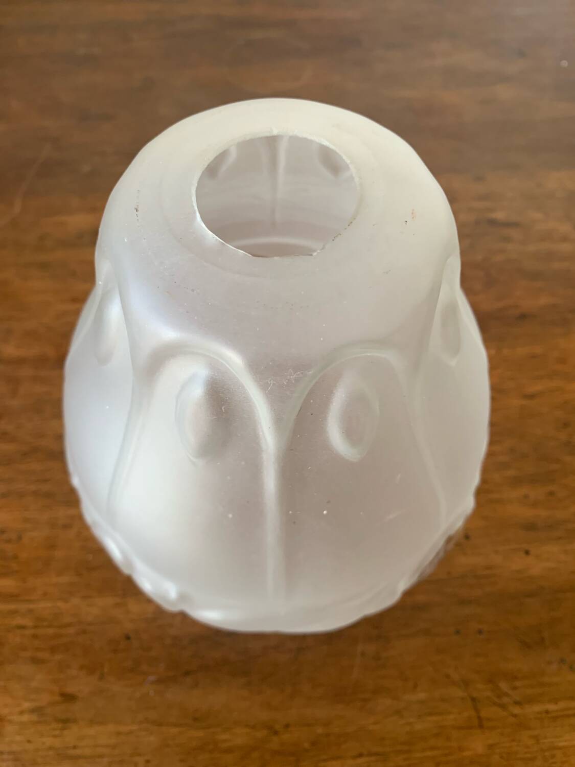 Glass tulip lampshade