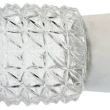 Vintage White Porcelain Ceiling Light, 1970s