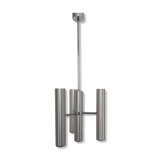 Vintage chrome pendant lamp
