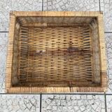 Vintage rattan chiffonier