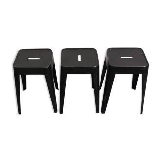 Vintage iron stools