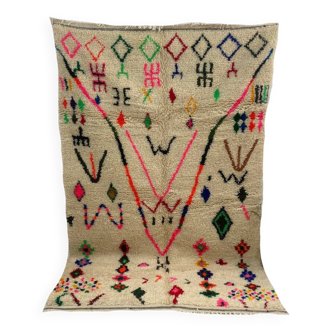 Handmade Moroccan Berber carpet 250 x 150 CM