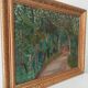 Oil painting by René Férréol Ringenbach "Chailluz Forest"