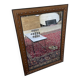 Miroir 1900 bois à clous