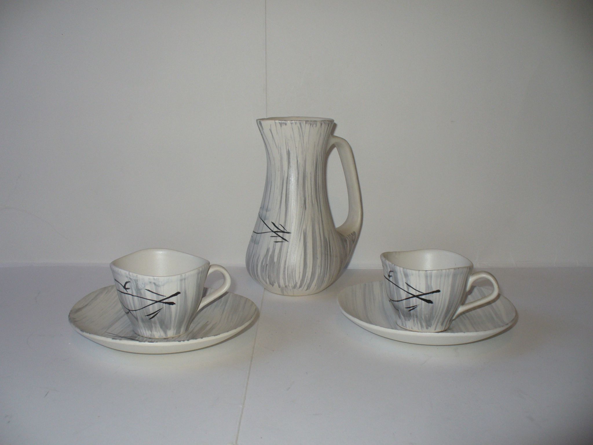 Niderviller coffee service 9 pieces from the 50s