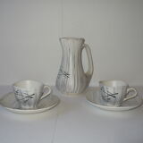 Niderviller coffee service 9 pieces from the 50s