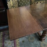 Louis XIII style farmhouse table solid oak + 2 extensions