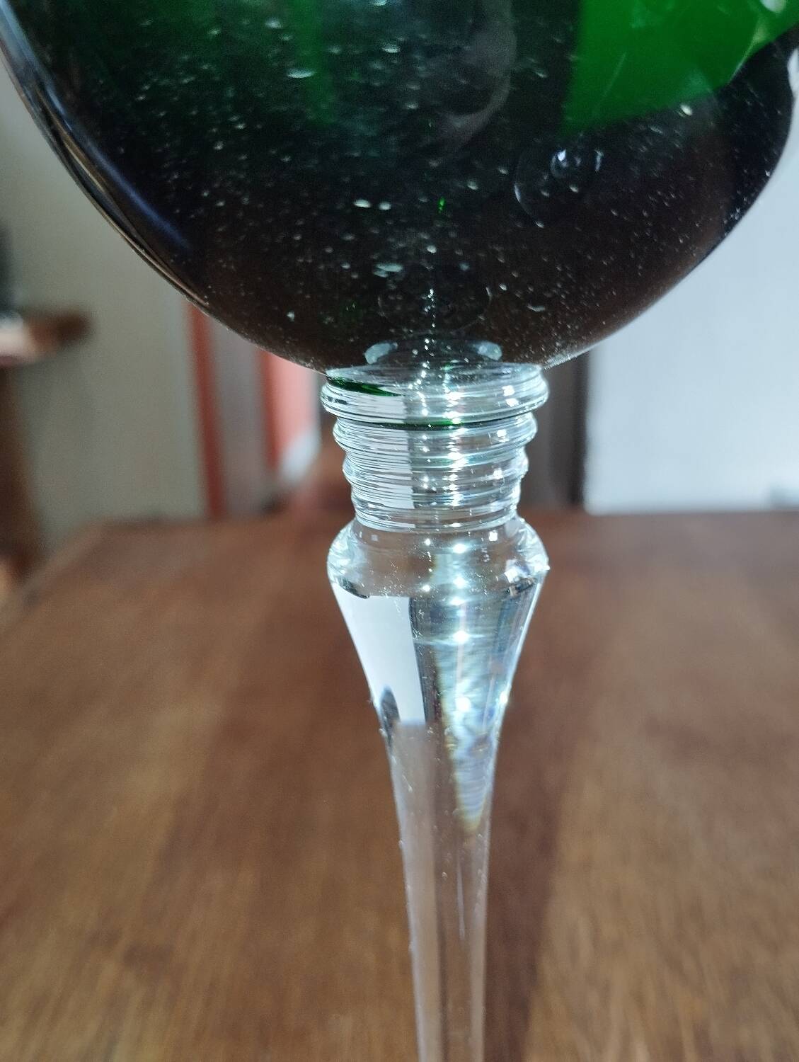 2 Saint Louis crystal roemer glasses