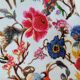 Large melamine serving tray The Leonardo Collection floral decoration