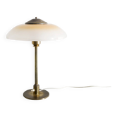Lampe de table vintage danoise des années 50 Fog & Mørup en laiton et en verre.