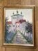 Old painting Oil on cardboard dimensions: height - 59 cm - width - 49 cm -