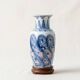 Light blue vase, quite maritime, somewhat medieval and very beautiful.