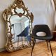 Large gold mirror in Louis XV style