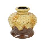 Small Fat Lava Vase Dumler Breiden West Germany Pottery 644-15