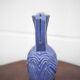 Vase in brutalist blue glazed terracotta 70