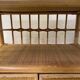 Meuble rangement rotin vintage