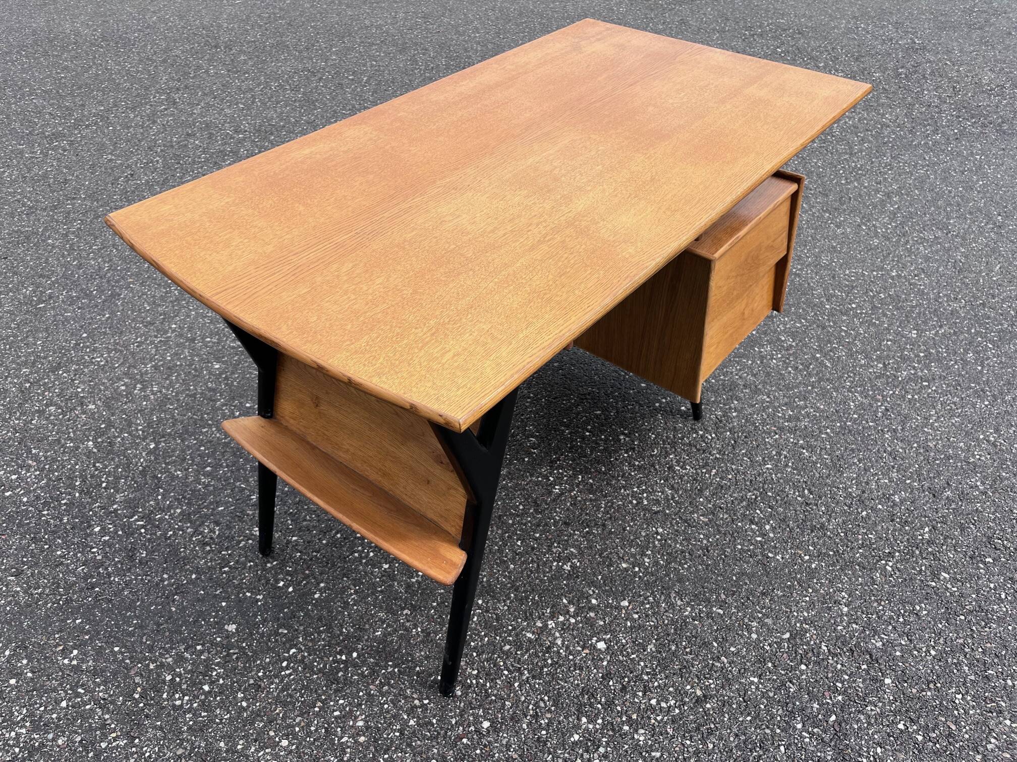 Louis Paolozzi desk Edition René Godfrid