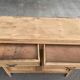 Renovated vintage Parisian art deco wooden sideboard from the 1940s