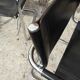 6 Bauhaus armchairs steel and leather / design