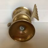 Empty brass bird pocket