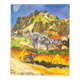 Oil on canvas landscape of Provence