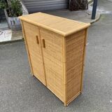 Rattan buffet