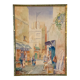 Watercolor old framed XlX, orientalist, signed louis lartigau