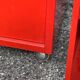 Prisunic 1970 metal trolley and box