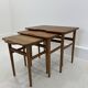 Tables gigognes en teck danois par Kurt Østervig pour Jason Møbler, années 1960, ensemble de
