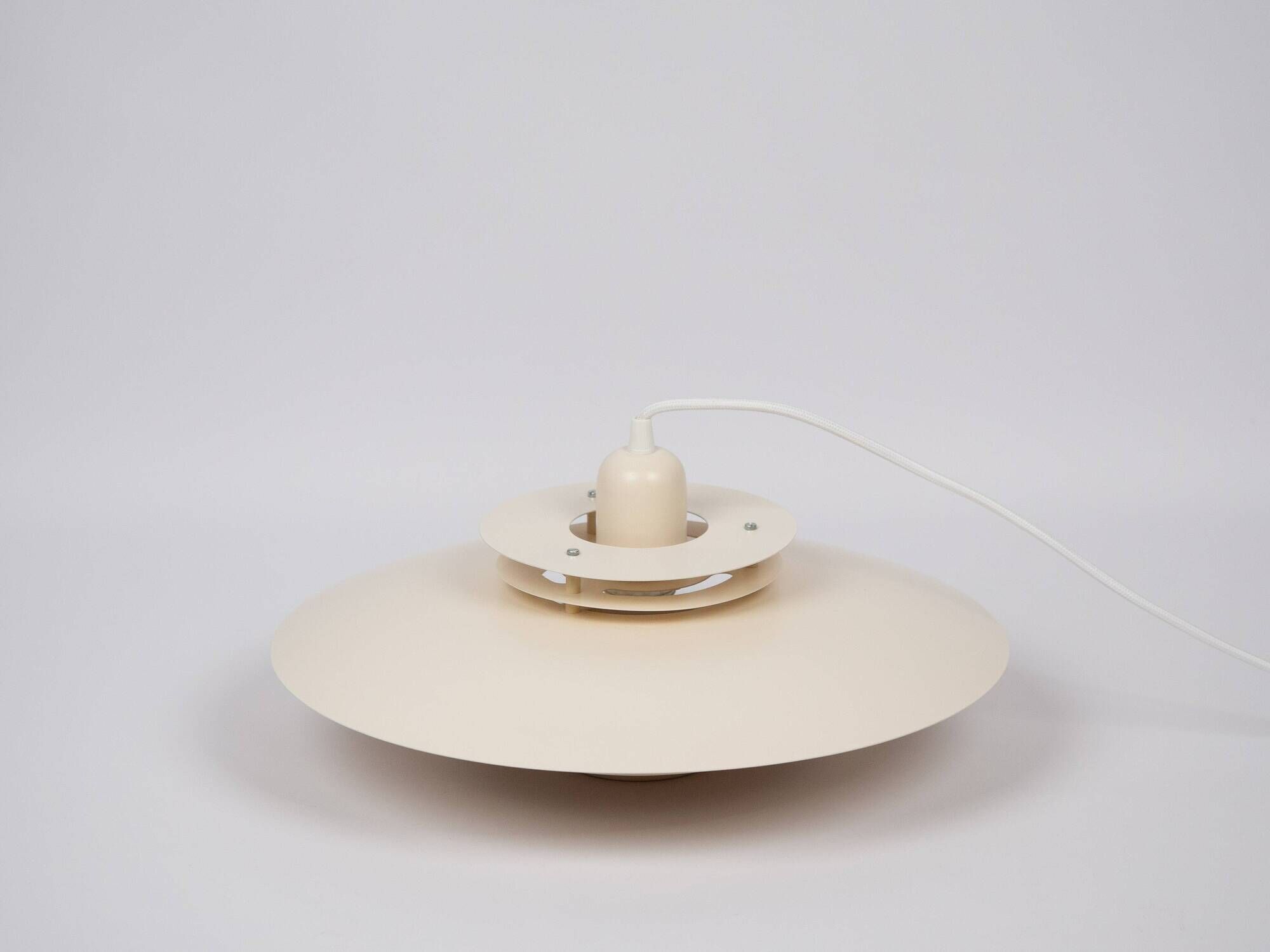 Suspension vintage danoise de la marque EL-light, années 1980