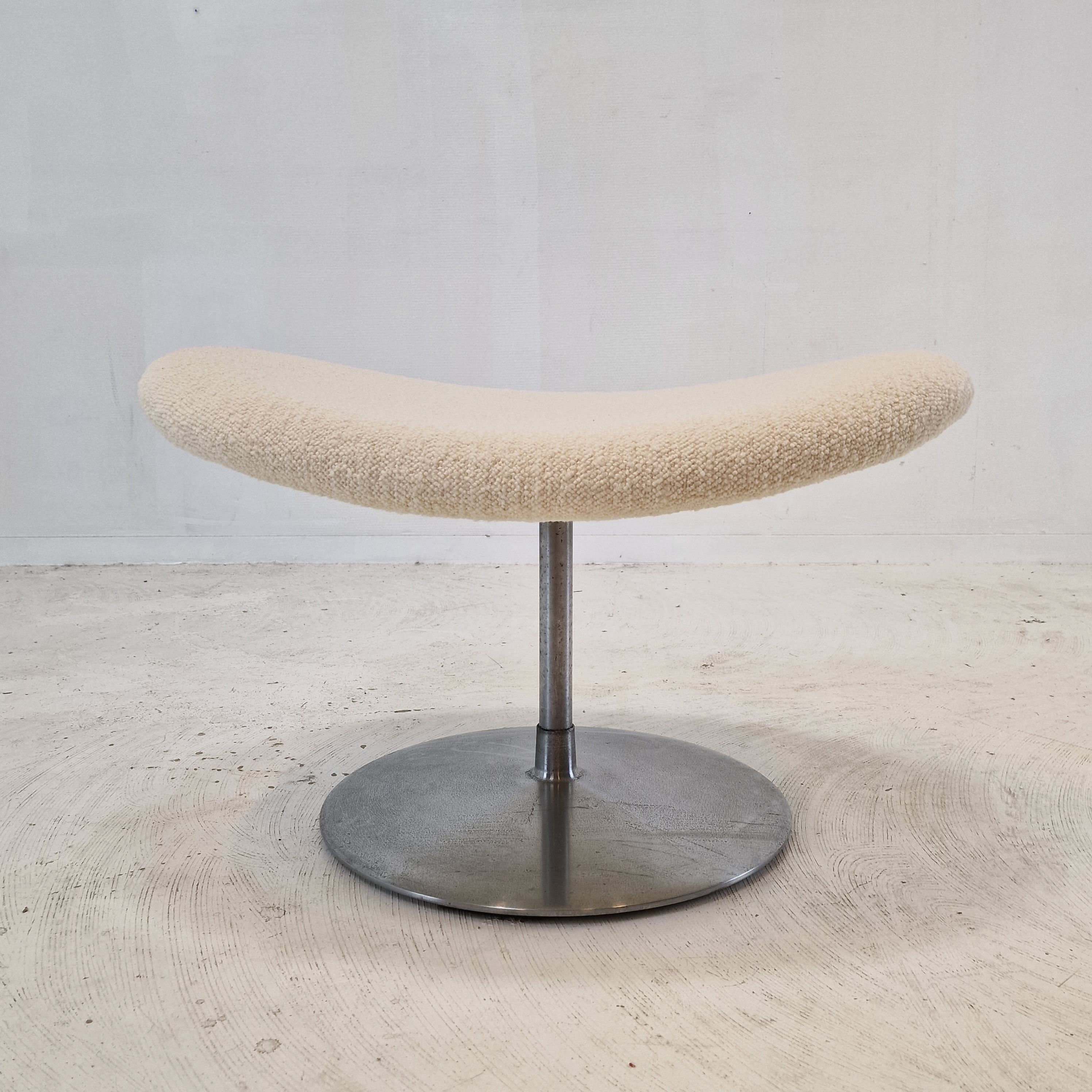 Big Globe Armchair with Ottoman by Pierre Paulin for Artifort, 1960s