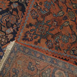 Handmade Wool Antique Persian Heriz Rug- 112x183cm