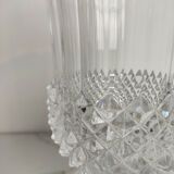 Medici carved crystal vase