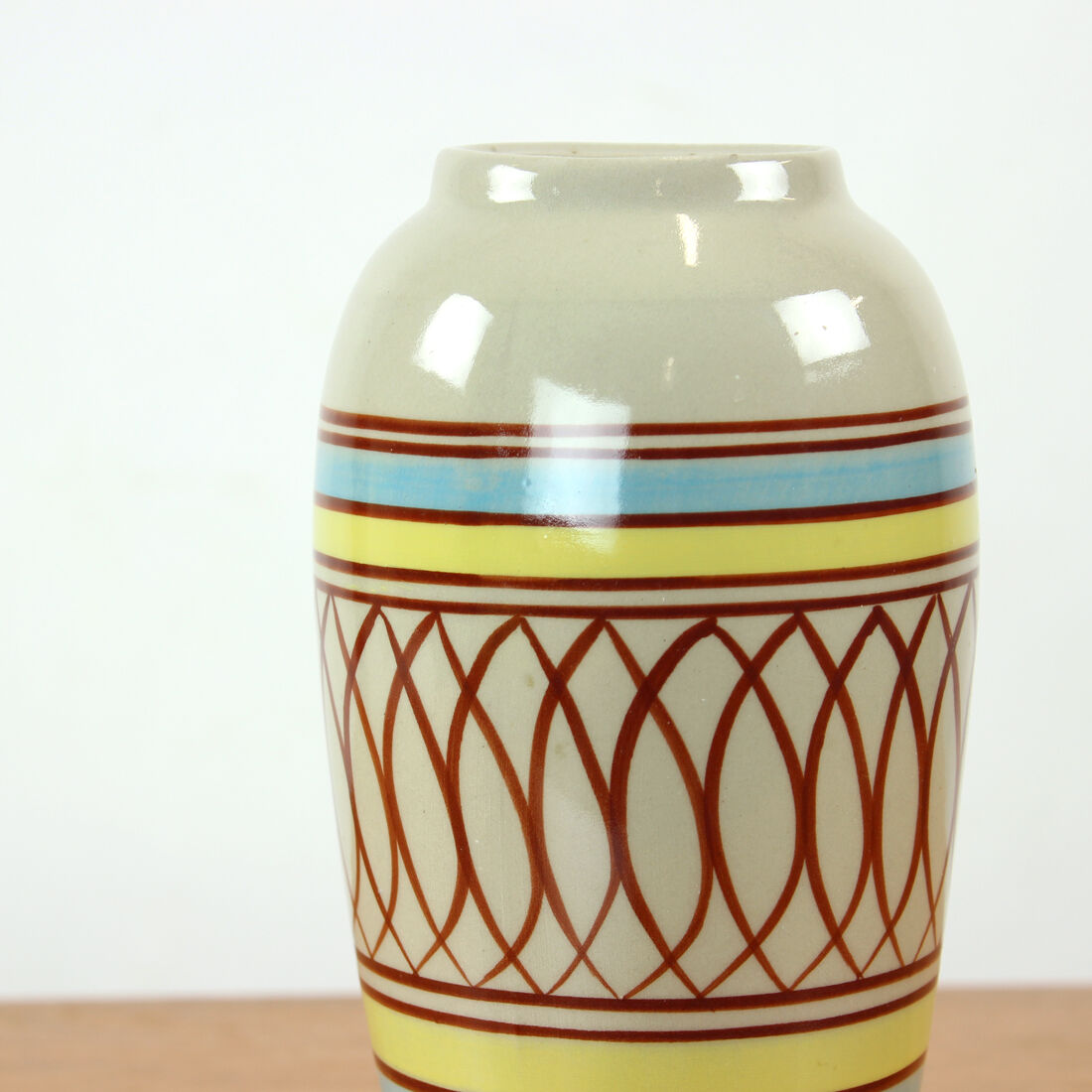 Vintage Ceramic Vase, Cuba 1924