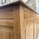 1950s oak office counter