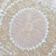 Vintage hand-embroidered tablecloth 132x162 cm
