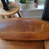 Club leather armchair