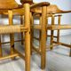 1970s Set of 6 Vintage Pine Dining Armchairs by Rainer Daumiller