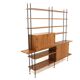 Scandinavian “bar” bookcase “Prydno”, Bröderna Gustafssons, Sweden, 1950