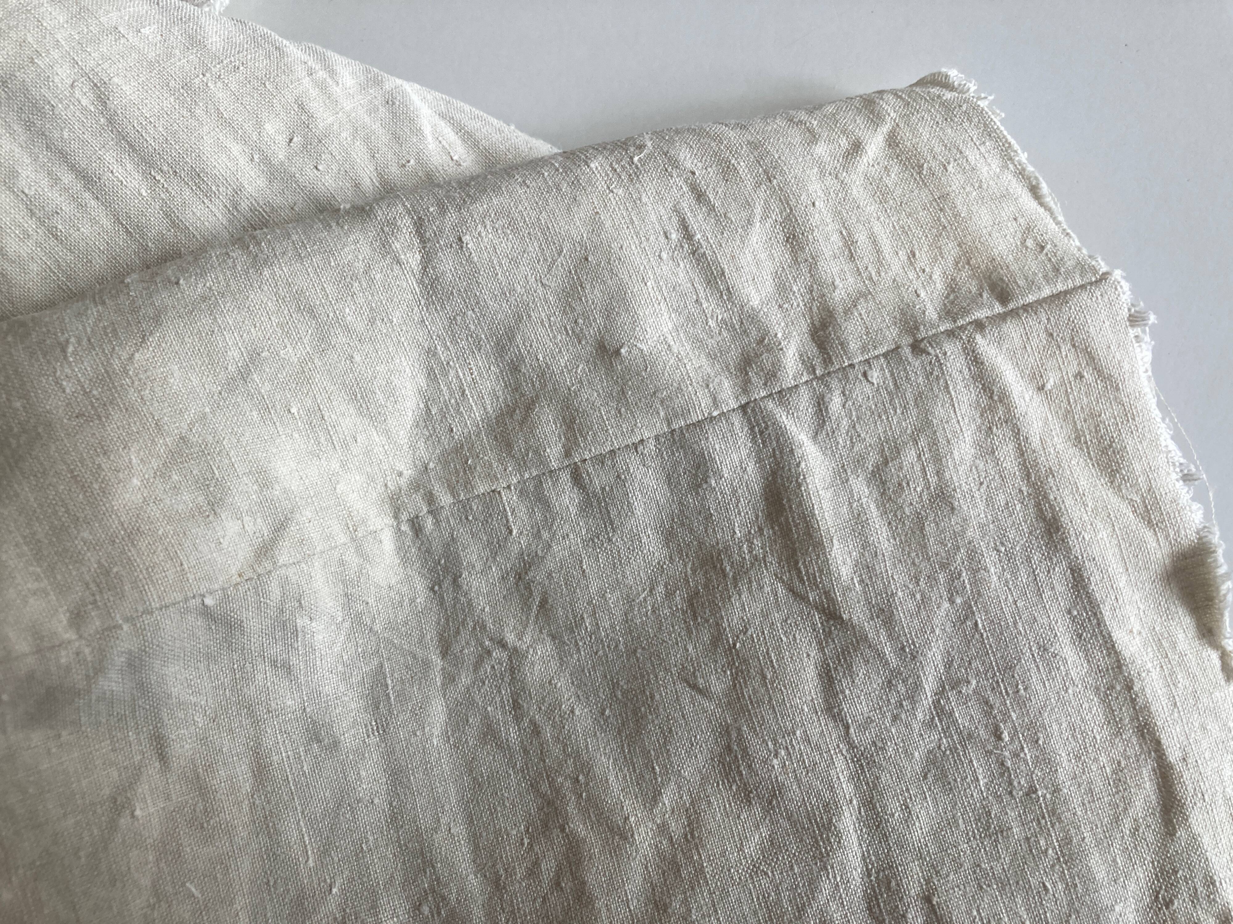 Washed raw linen cloth tablecloth 19th reserve linen L3m45