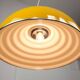 Rare Large Yellow Space-age Pendant from Guzzini, 1970s