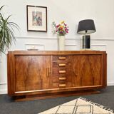 Art Deco walnut sideboard