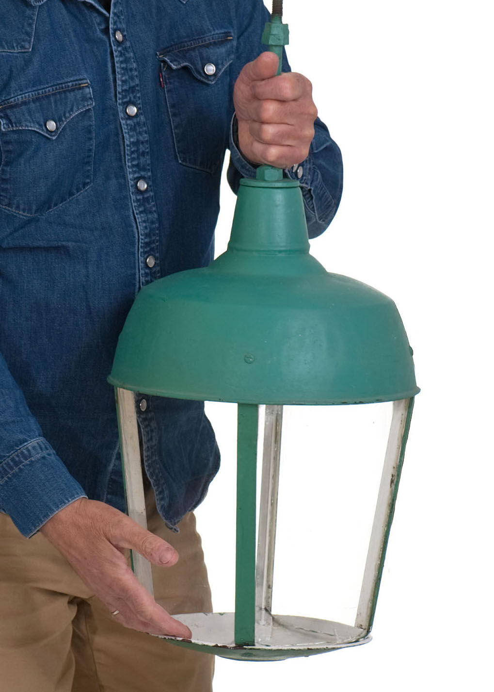 Pair of ancient lanterns