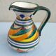 Italian ceramic pitcher