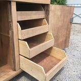 Parisian buffet feet compass raw wood