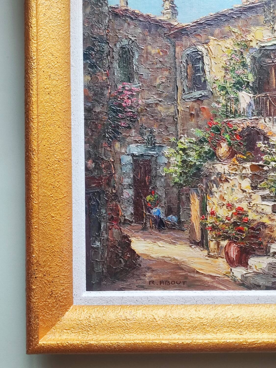 Oil painting - by Raoul About