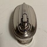 Silver metal Ronson table lighter