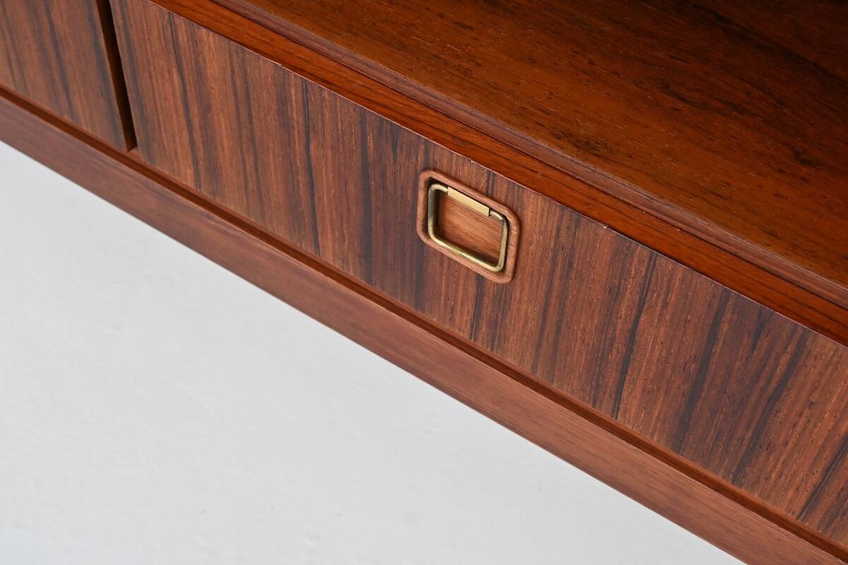 Topform highboard rosewood and brass Netherlands 1960