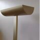 Halogen floor lamp golden matte vintage italian flos